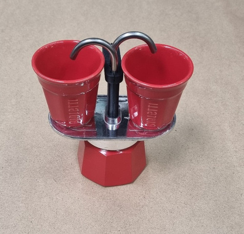 Bialetti mini espresso set rot - bialetti,