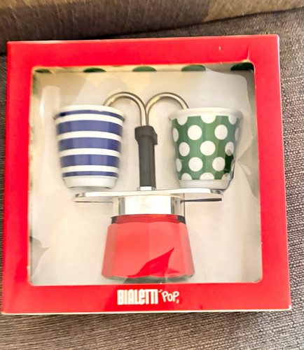 Bialetti pop espressokanne set - pop,