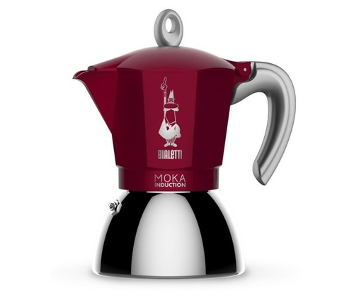 Bialetti moka induktion rot - bialetti,